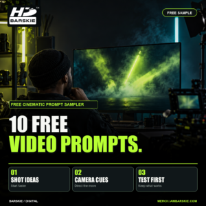 Free Cinematic Prompt Sampler